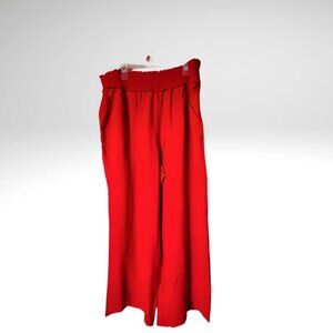 PENN pull on wide leg red pants
